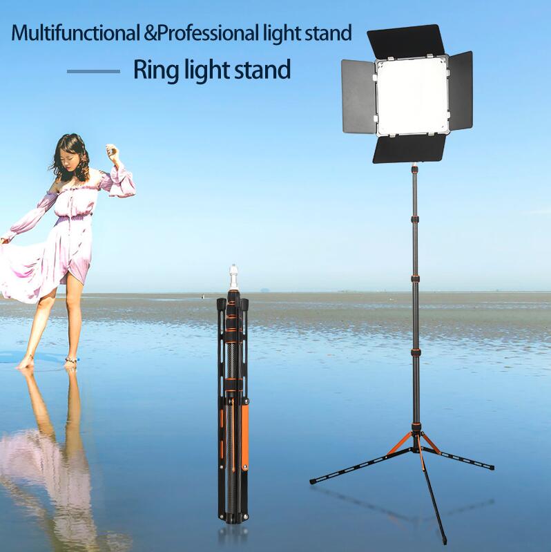 QZSD LS255C Light Stand for Living Broadcast Aluminum Alloy Lamp Tripod  for LED Ring Light